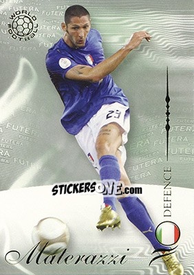 Sticker Materazzi Marco - World Football 2007 n. 41 - Futera