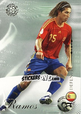Sticker Ramos Sergio - World Football 2007 - Futera