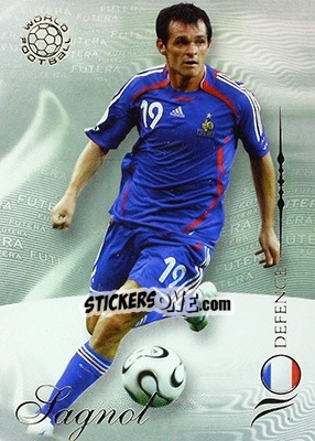 Sticker Sagnol Willy - World Football 2007 n. 53 - Futera