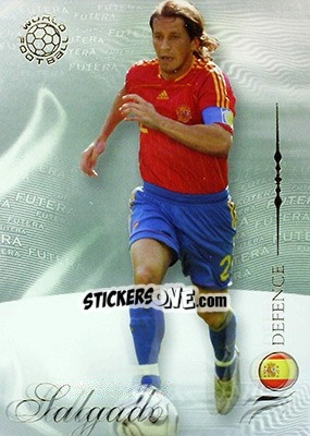 Cromo Salgado Michel - World Football 2007 - Futera