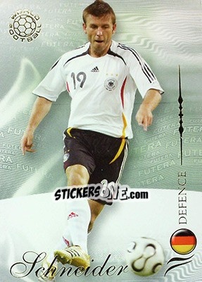 Sticker Schneider Bernd - World Football 2007 - Futera