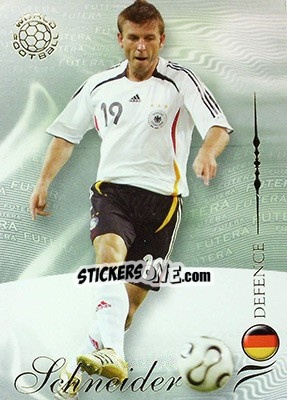 Sticker Schneider Bernd - World Football 2007 n. 56 - Futera