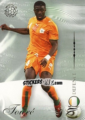Sticker Toure Kolo - World Football 2007 n. 61 - Futera