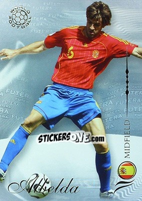Sticker Albelda David - World Football 2007 n. 64 - Futera