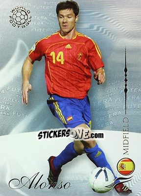 Sticker Alonso Xabi - World Football 2007 n. 65 - Futera