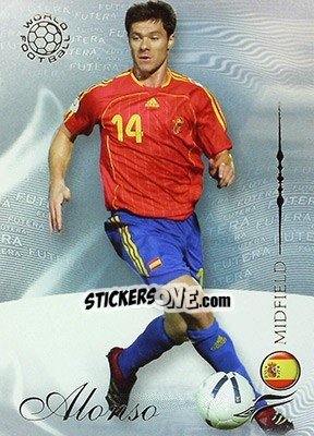 Sticker Alonso Xabi - World Football 2007 - Futera