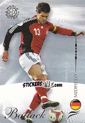Sticker Ballack Michael - World Football 2007 - Futera