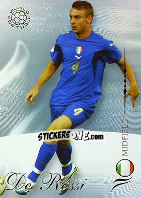 Sticker De Rossi Daniele - World Football 2007 n. 75 - Futera