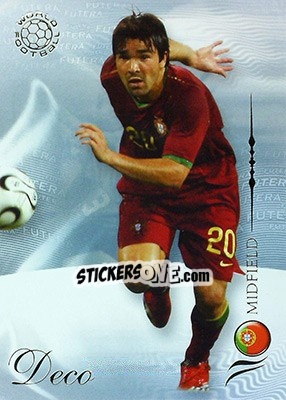 Sticker Deco - World Football 2007 n. 76 - Futera