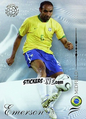 Cromo Emerson - World Football 2007 - Futera