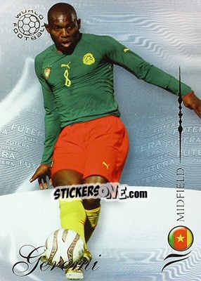 Sticker Geremi - World Football 2007 n. 85 - Futera