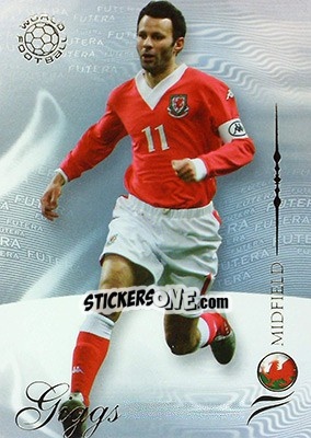 Cromo Giggs Ryan - World Football 2007 - Futera