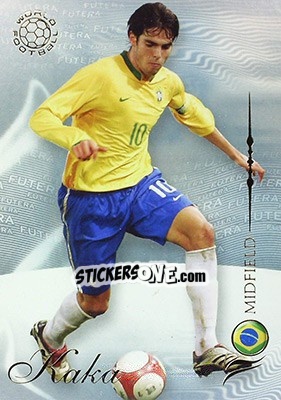 Sticker Kaka - World Football 2007 n. 92 - Futera