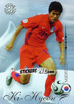 Sticker Ki-Hyeon Seol - World Football 2007 - Futera