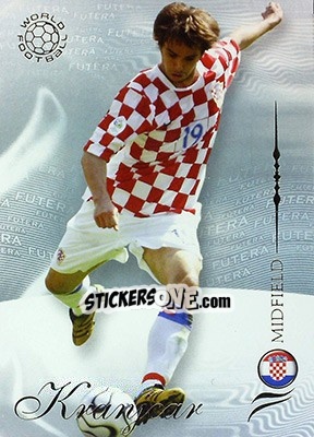 Sticker Kranjcar Niko - World Football 2007 - Futera