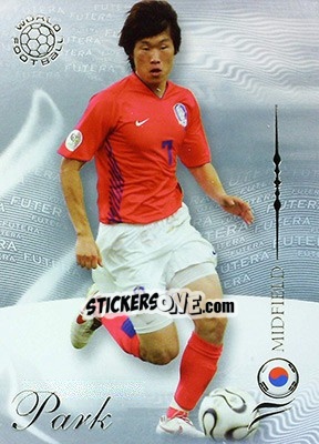 Sticker Park Ji-Sung - World Football 2007 - Futera