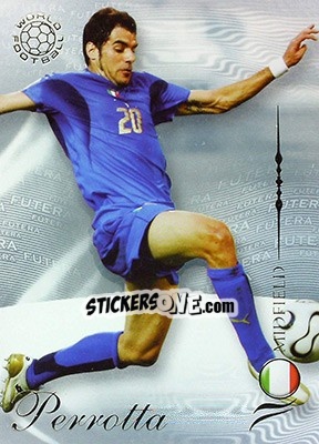 Sticker Perrotta Simone - World Football 2007 - Futera