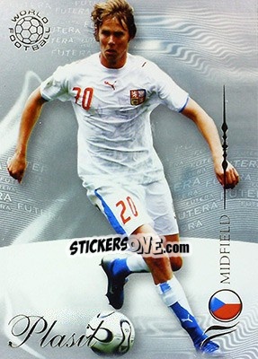 Sticker Plasil Jaroslav - World Football 2007 n. 110 - Futera