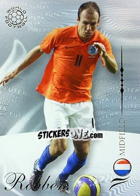 Sticker Robben Arjen - World Football 2007 - Futera