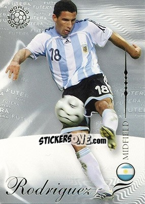 Cromo Rodriguez Maxi - World Football 2007 - Futera