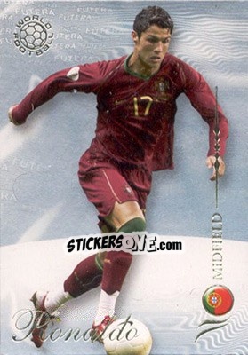 Cromo Ronaldo Cristiano - World Football 2007 - Futera