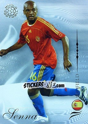 Cromo Senna Marcos - World Football 2007 n. 118 - Futera