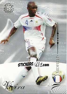 Sticker Vieira Patrick - World Football 2007 n. 125 - Futera