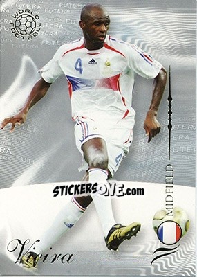 Sticker Vieira Patrick - World Football 2007 - Futera