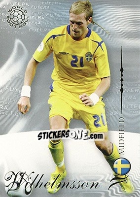 Sticker Wilhelmsson Christian - World Football 2007 - Futera
