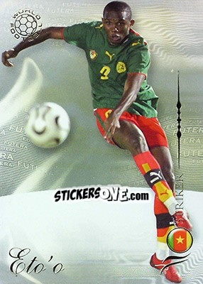 Sticker Samuel Eto'O - World Football 2007 n. 147 - Futera