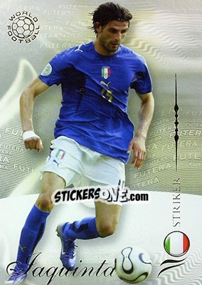 Cromo Iaquinta Vincenzo - World Football 2007 - Futera