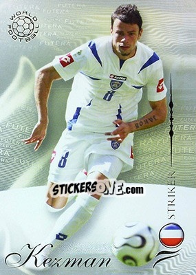 Sticker Kezman Mateja - World Football 2007 - Futera