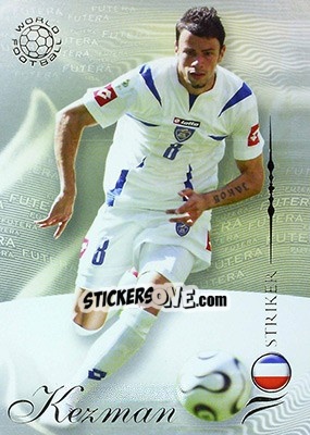 Sticker Kezman Mateja - World Football 2007 n. 158 - Futera