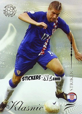 Sticker Klasnic Ivan - World Football 2007 - Futera