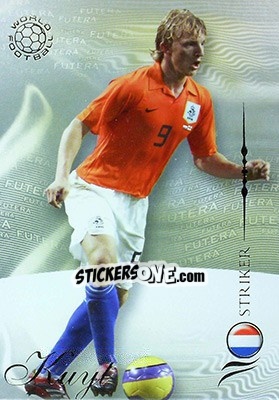 Sticker Kuyt Dirk - World Football 2007 - Futera