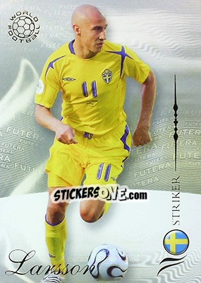 Sticker Larsson Henrik - World Football 2007 n. 162 - Futera