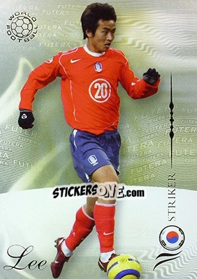 Sticker Lee Dong-Gook - World Football 2007 - Futera