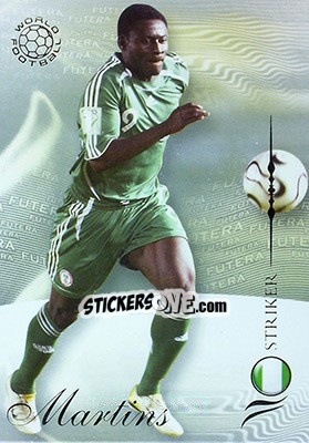 Sticker Martins Obafemi - World Football 2007 n. 164 - Futera