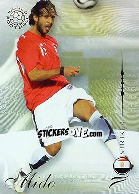 Sticker Mido Ahmed Hossam - World Football 2007 n. 166 - Futera