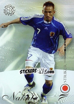 Sticker Nakata Hidetoshi - World Football 2007 - Futera