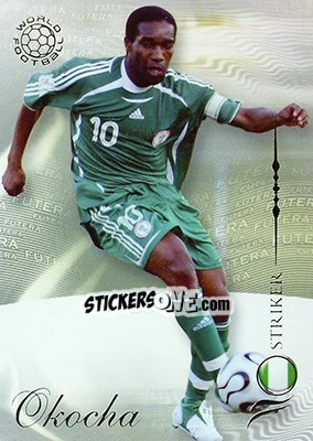 Sticker Okocha Jay-Jay - World Football 2007 n. 169 - Futera