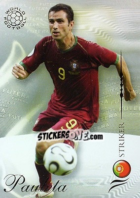 Sticker Pauleta Pedro - World Football 2007 - Futera