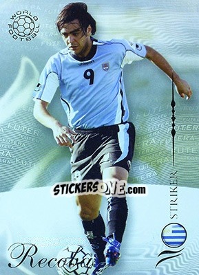 Sticker Recoba Alvaro - World Football 2007 - Futera