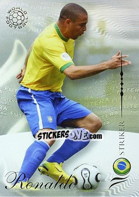 Cromo Ronaldo - World Football 2007 - Futera