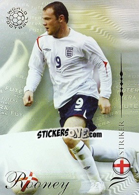 Sticker Rooney Wayne - World Football 2007 n. 177 - Futera
