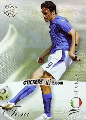 Sticker Toni Luca - World Football 2007 n. 186 - Futera