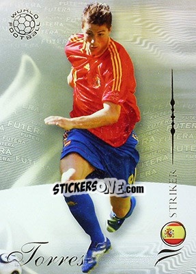 Sticker Torres Fernando - World Football 2007 n. 187 - Futera