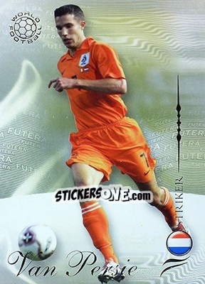Sticker van Persie Robin - World Football 2007 n. 191 - Futera