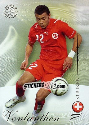 Sticker Vonlanthen Johan - World Football 2007 n. 193 - Futera