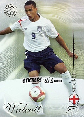Sticker Walcott Theo - World Football 2007 n. 195 - Futera